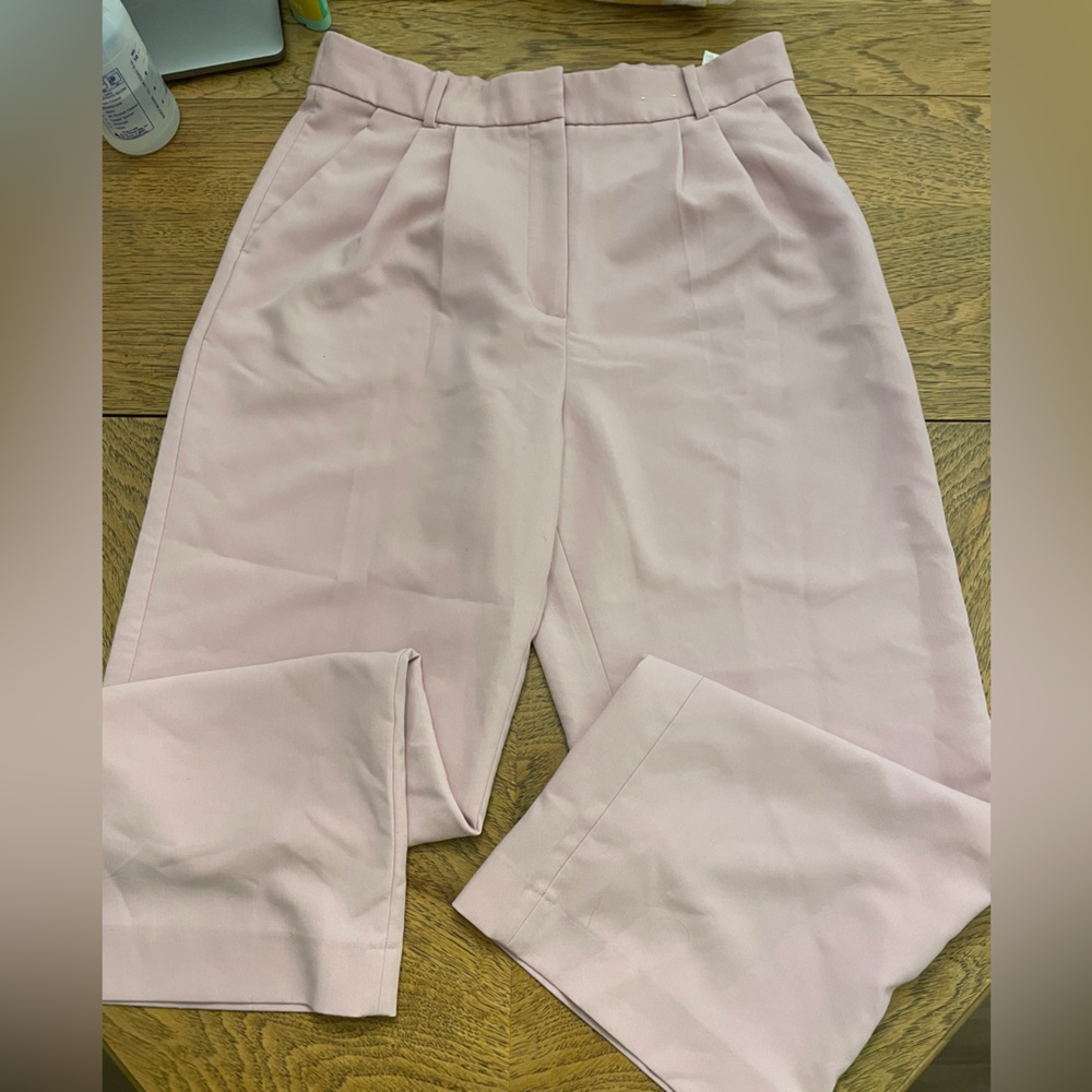 Abercrombie & Fitch Light Pink Trousers (regular length)